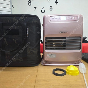 신일 팬히터300 핑크 + 카모보관백 + 자석회전받침대 + 이동링2개