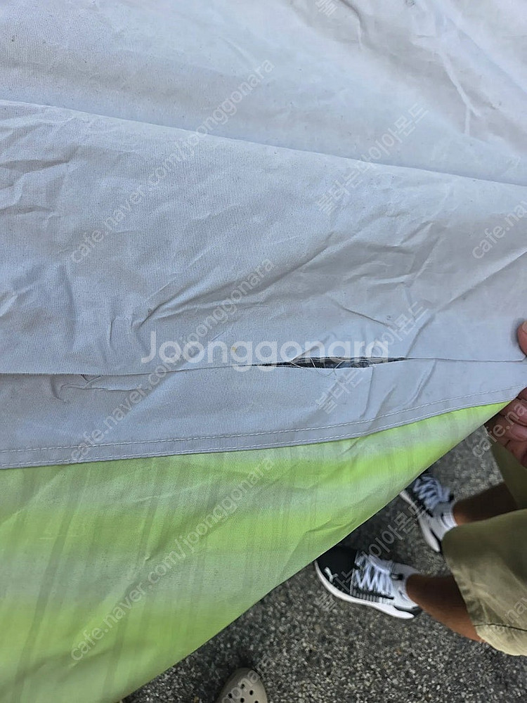 천막 훼손) 코어 메쉬 스크린하우스 야외용 캠핑용 원터...--8
