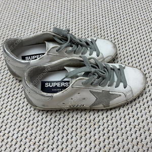골든구스/실버탭 슈퍼스타 스니커즈(미착용) 35사이즈