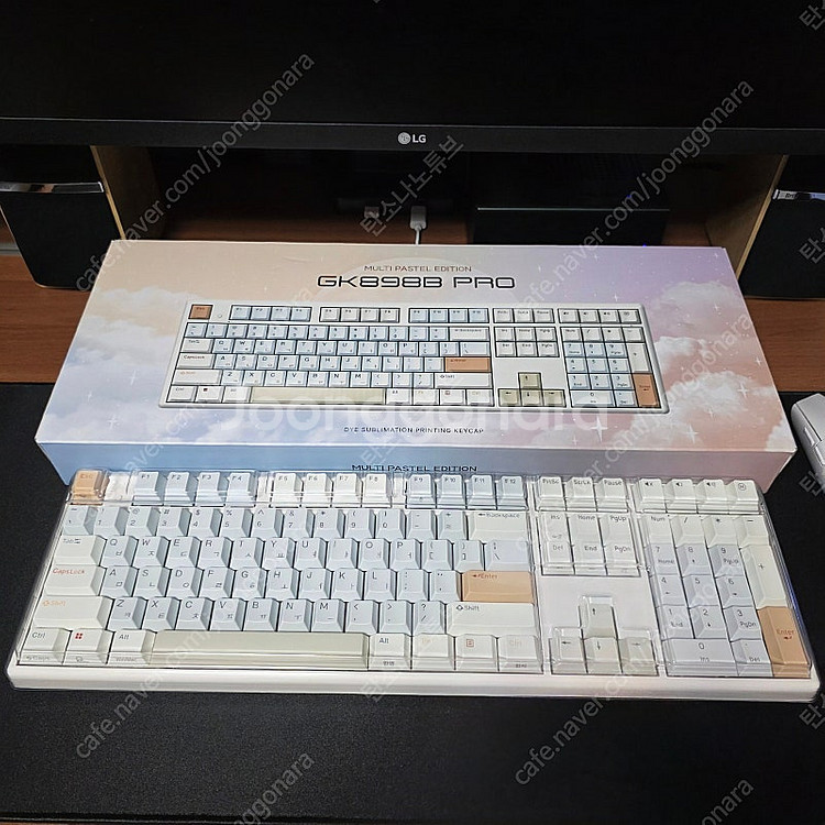 한성 GK898B PRO 무접점 키보드 유/무선 35g--2