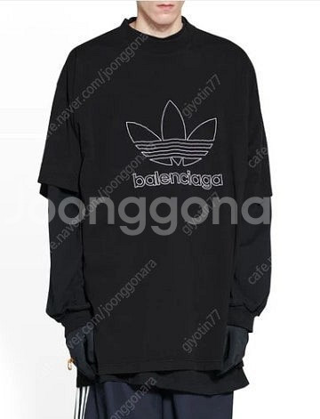 발렌시아가 아디다스 반팔 티셔츠--3