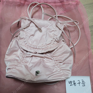 파퓸드로브 백팩 삭 튜튜 베이비 핑크 baby pink 이미지
