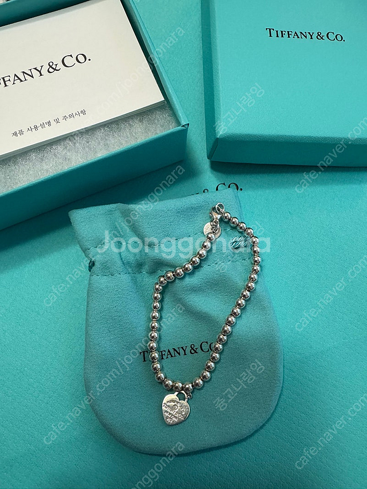 티파니앤코 리턴투티파니 다이아몬드 목걸이 팔찌 귀걸이--3