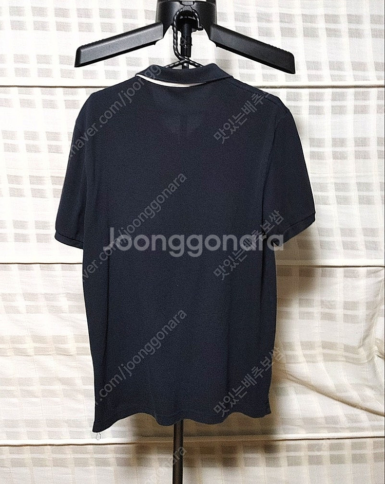 (PK) 라코스테 네이비 반팔 카라 티셔츠 95~100--1