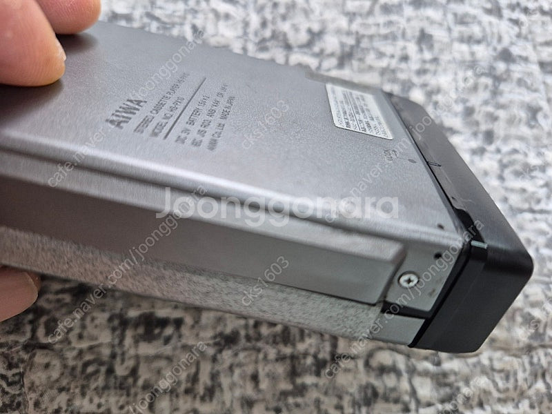 AIWA 워크맨 HS-PX10 실버색상 정크기기 판매합...--6