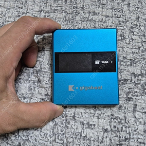 TOSHIBA GIGABEAT 20G 아쿠아블루 색상 DAP 작동품 판매합니다.