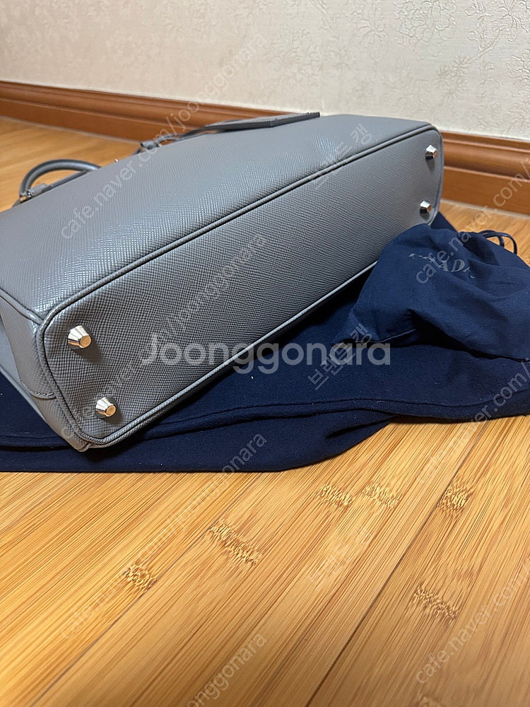 (새상품/마지막가격)프라다 남성 사피아노 갤러리아백 판...--2