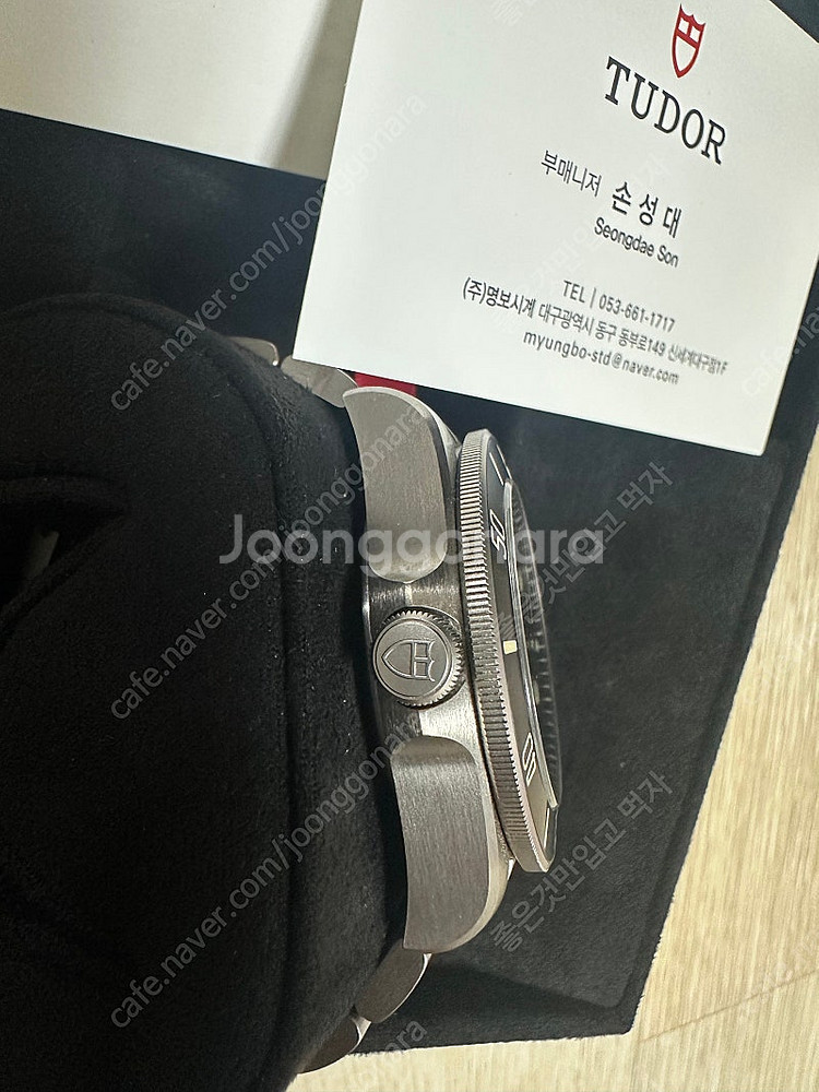 튜더펠라고스42LHD 24년8월 스테핑. 신세계 백화점...--2