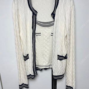 [sale] 마리끌레르 나시/가디건 니트 셋업