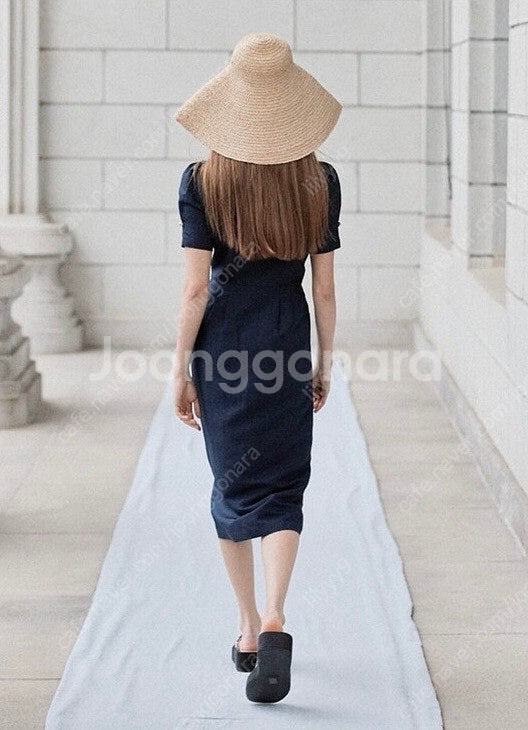 (새상품) 시엔느 원피스 줄리아 골디쉬 드레스 네이비 ...--5