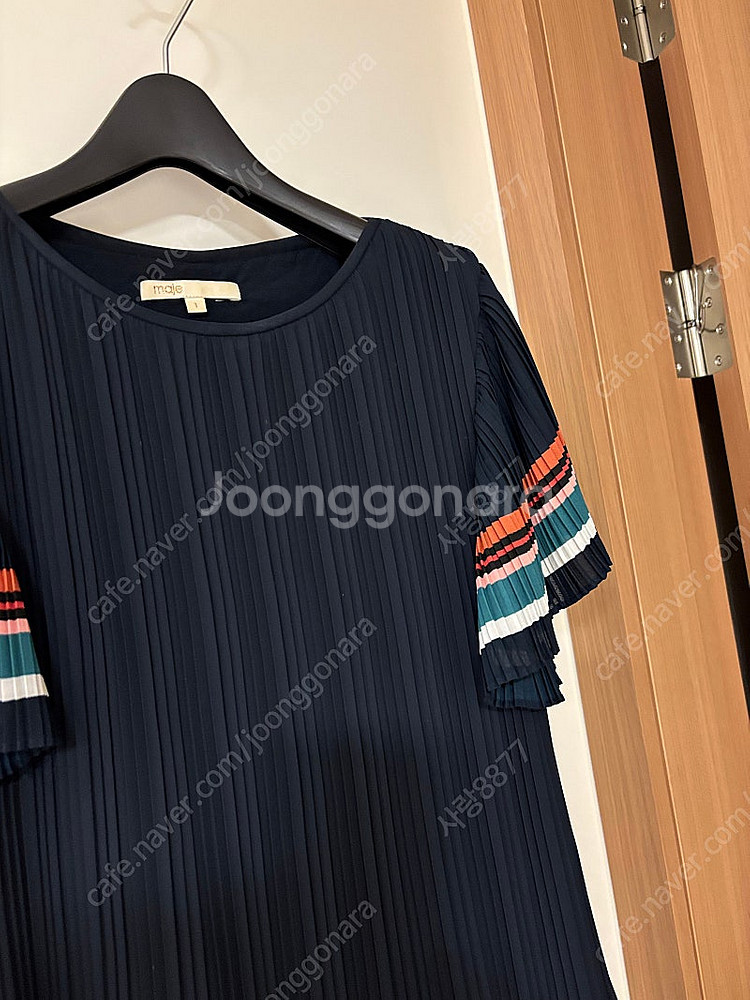 마쥬 플리츠 주름 원피스 결혼식 하객룩 출근룩 올드머니...--3