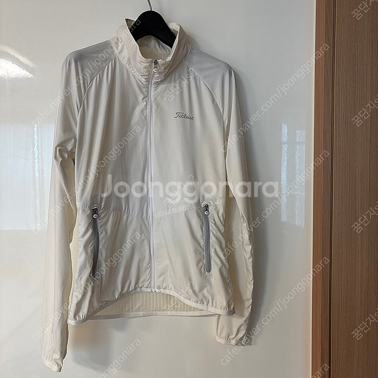 타이틀리스트 시스루 여성 골프웨어 라운딩 짚업 스윙 자...--0