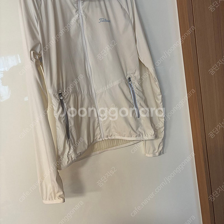 타이틀리스트 시스루 여성 골프웨어 라운딩 짚업 스윙 자...--5