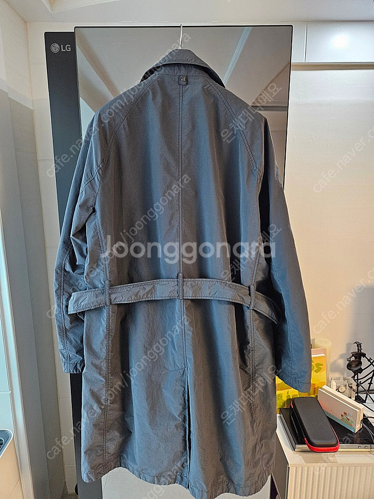 알레그리 가먼트다잉 트랜치코트 50(100~105)--1