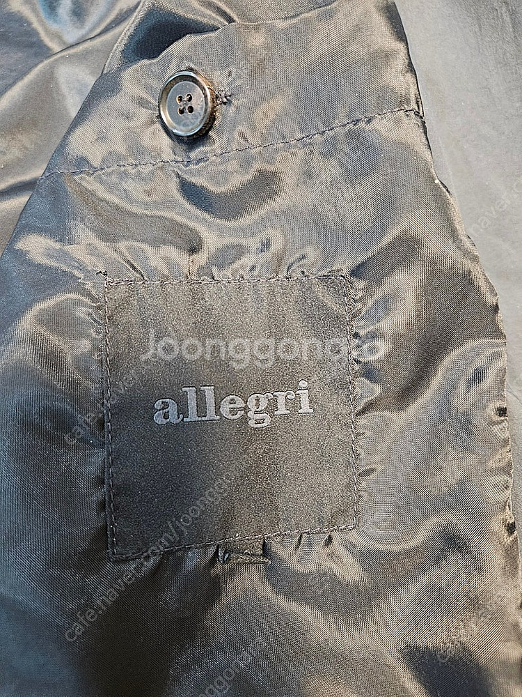 알레그리 가먼트다잉 트랜치코트 50(100~105)--4