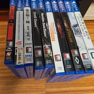 플스4 게임시디 10개 일괄 7만원