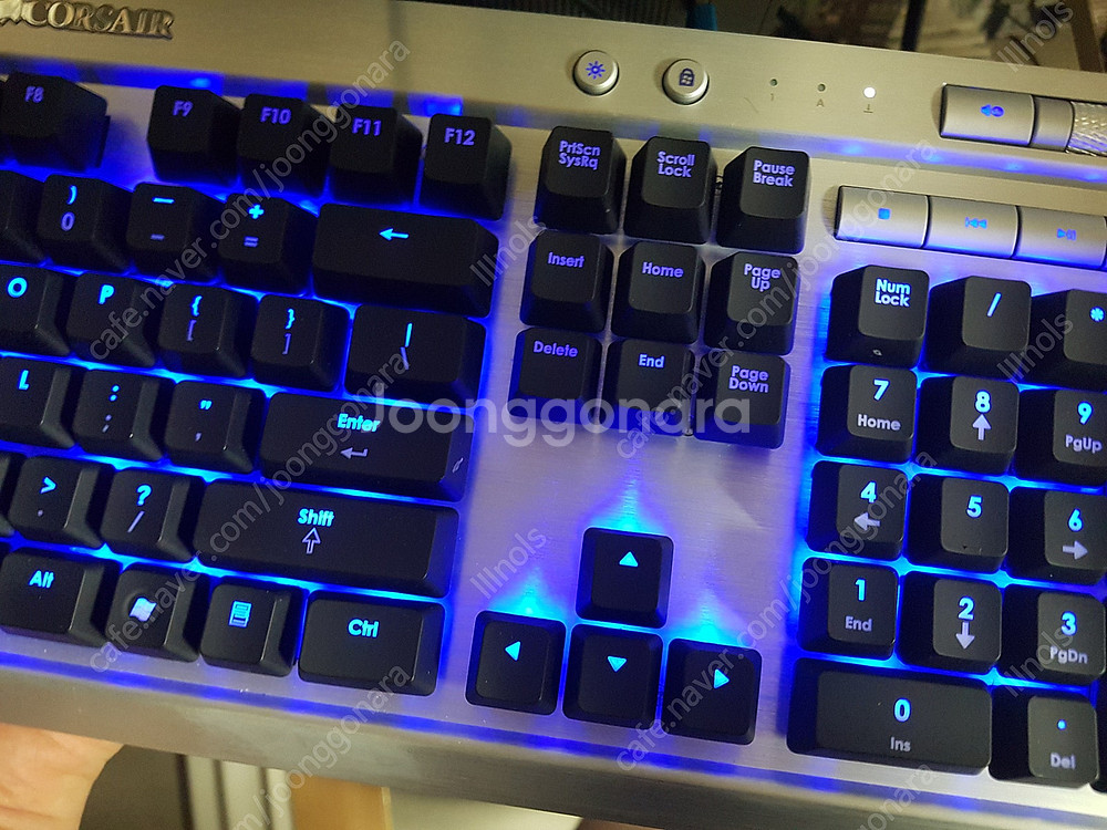커세어 k90 구형 LED 적축 18키 매크로 키보드--6