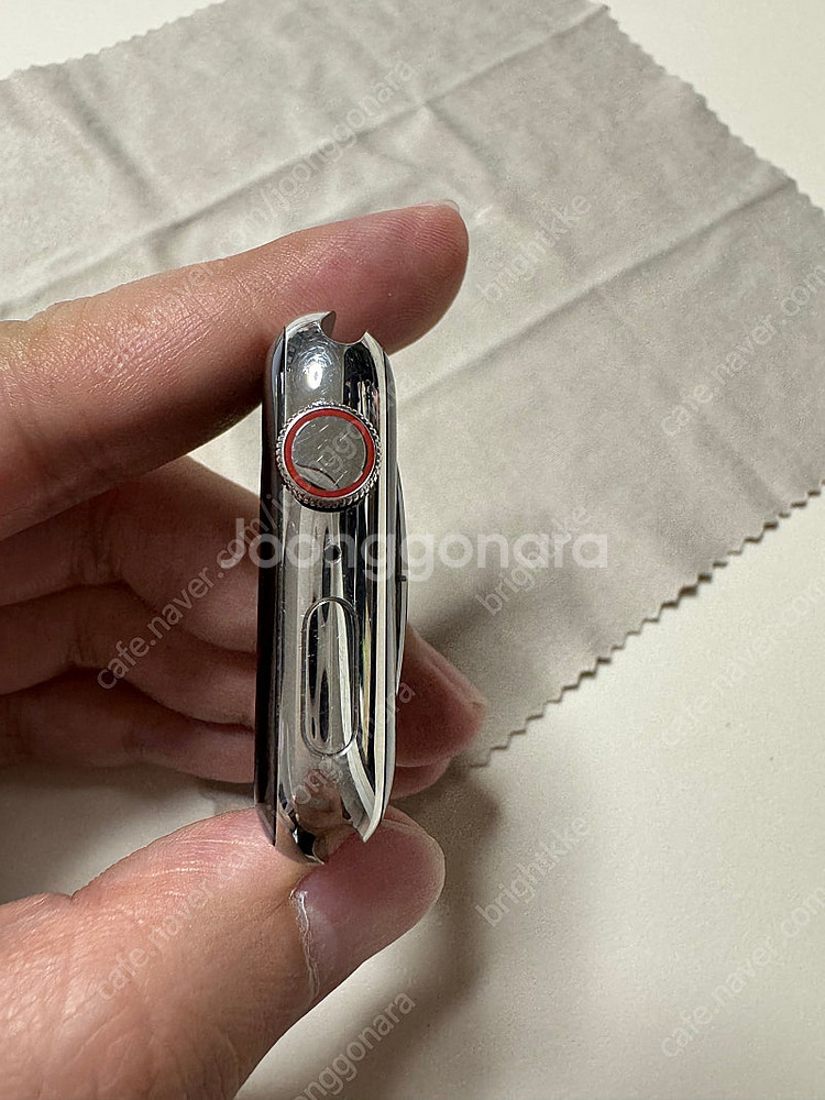 애플워치6 에르메스 실버 44mm--5