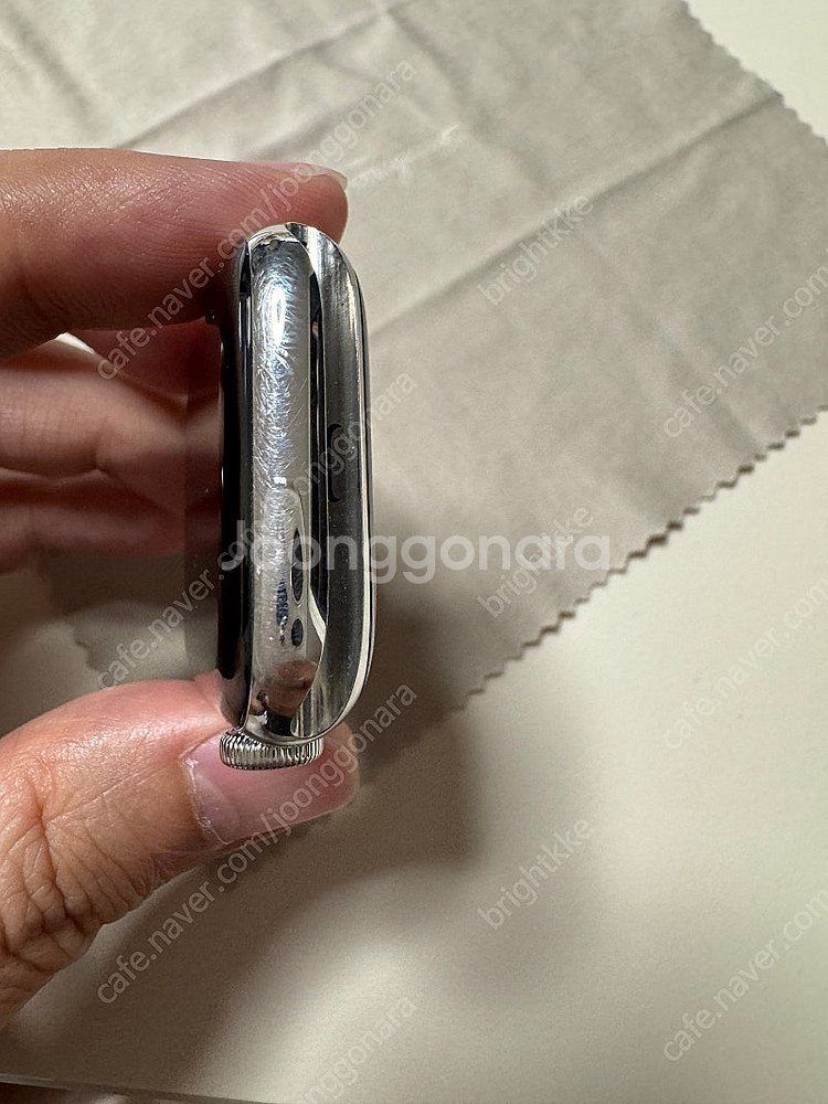 애플워치6 에르메스 실버 44mm--6