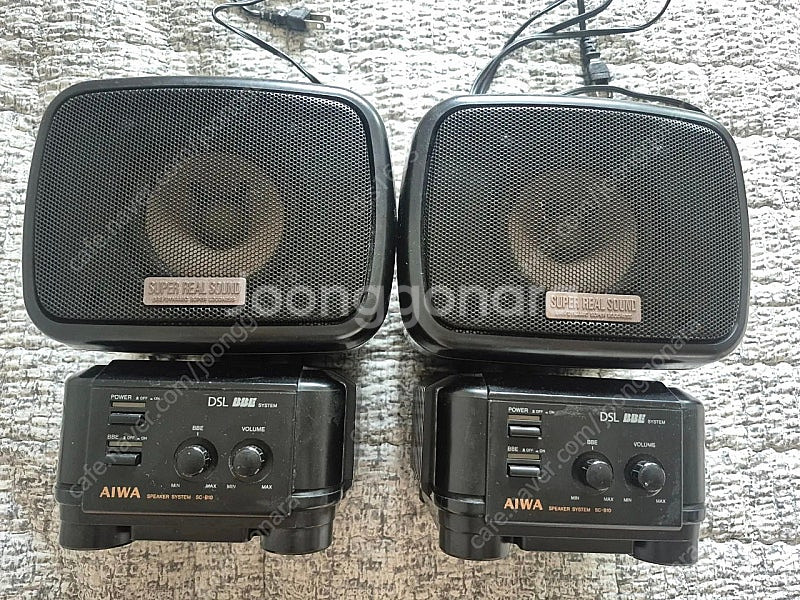 AIWA BBE 음장 탑재 스피커 SC-B10 블랙색상...--0