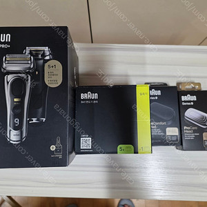 브라운S9+PRO(9566CC), 세정액 5팩, 프로컴포트 패키지