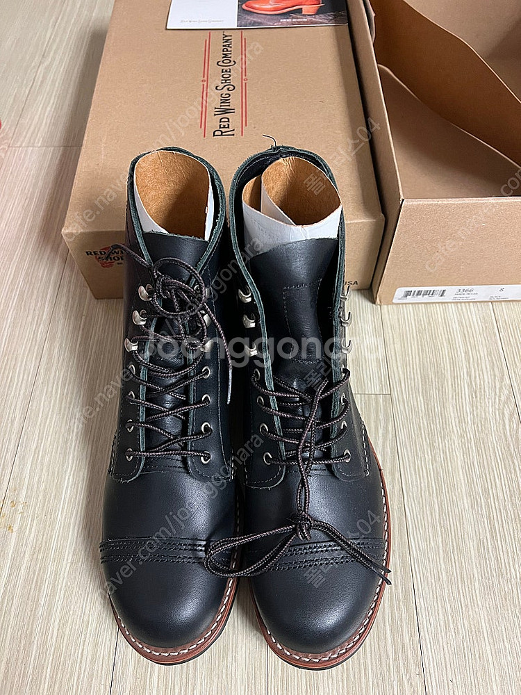 레드윙 아이언 레인저 3366 블랙 240사이즈--2