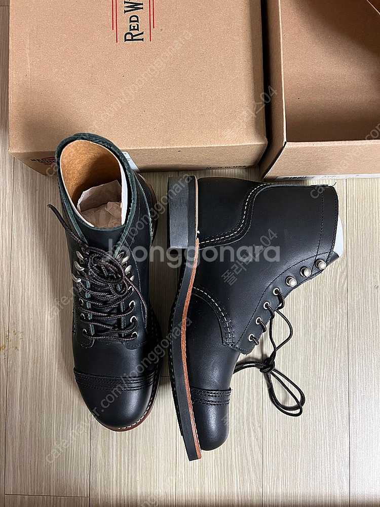 레드윙 아이언 레인저 3366 블랙 240사이즈--3