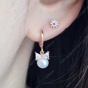 14k 진주 귀걸이 판매합니다.