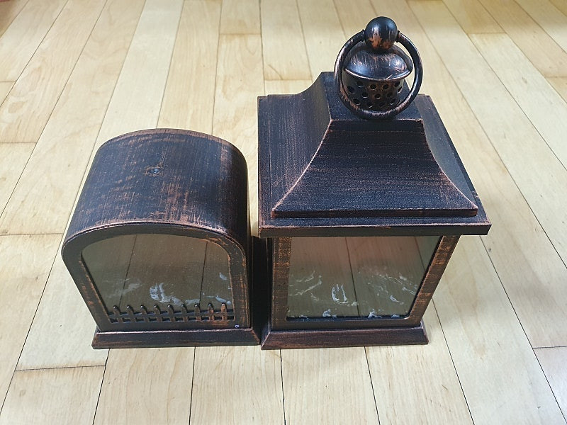 불타는 무드등 / 이케아 미니캔들 워머 랜턴형 이미지