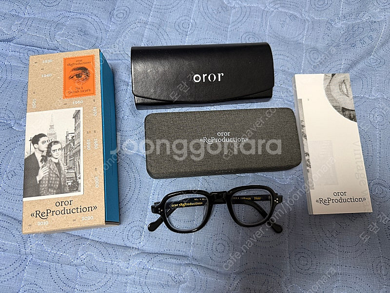 오르오르 british 1930 블랙 안경 팝니다!--0