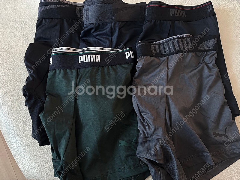 [미사용]코스트코 PUMA 남성 팬티 5장--0