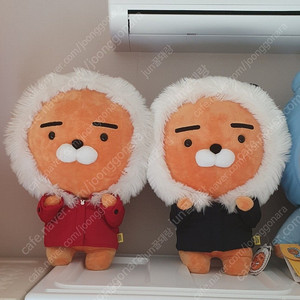 카카오 인형 후드 패딩라이언 카카오프렌즈 윈터라이언