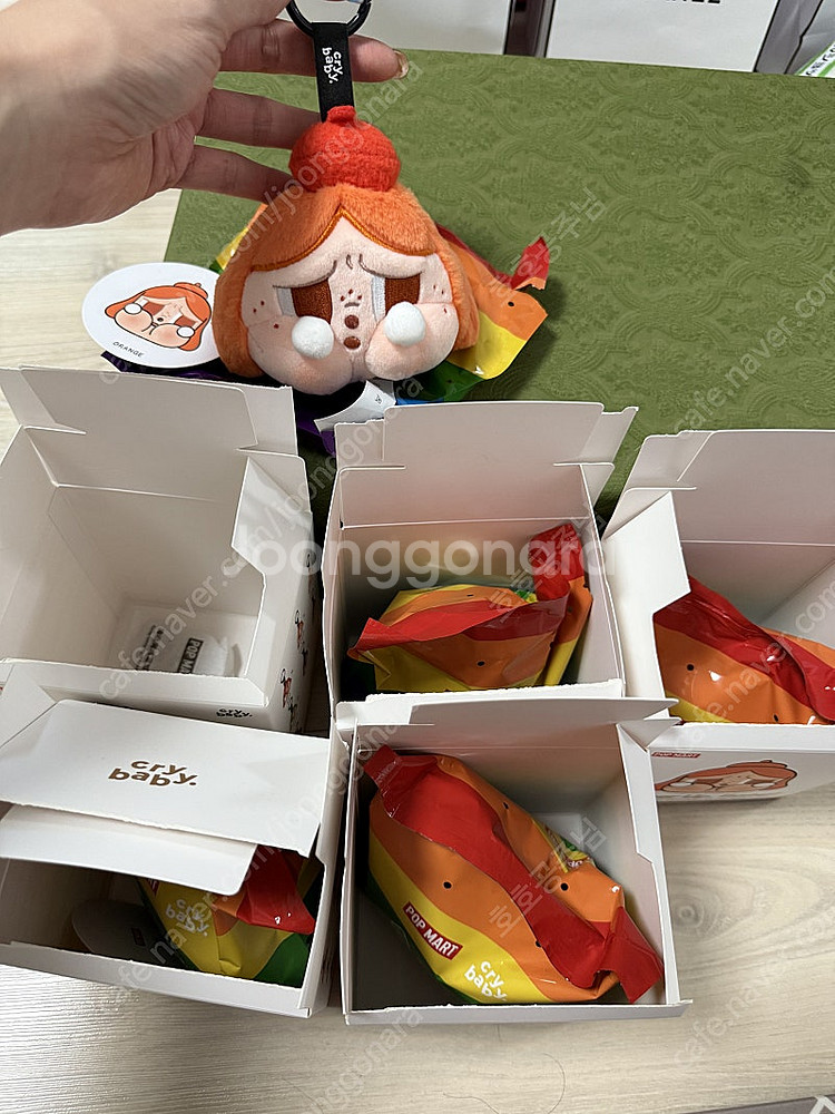 [정품][미개봉새상품] 크라이베이비 치얼업 오렌지/블루...--0