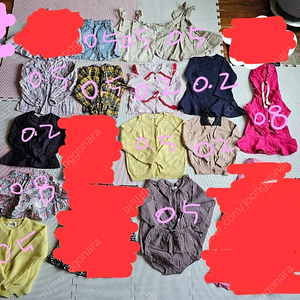 여아옷 7호9호11호(120호)130호140호 일괄