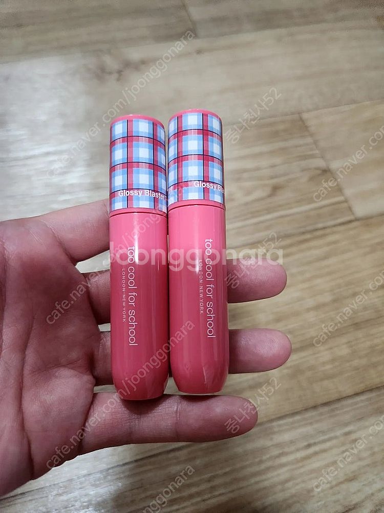 (새상품)투쿨포스쿨 글로시 블라스터 틴트 딩키핑크 2개...--0