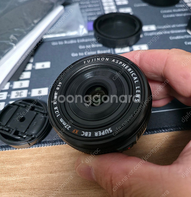 XF27mmF2.8 R WR 후지 팬케이크 렌즈 팝니다...--1