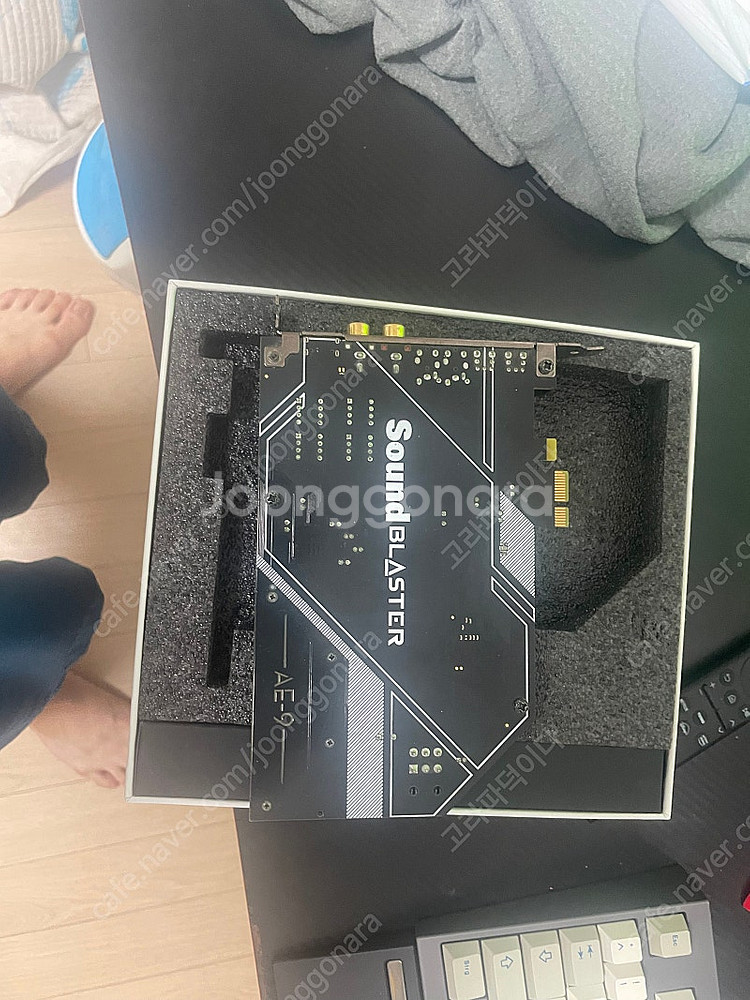 사운드블라스터ae9 팝니다--0