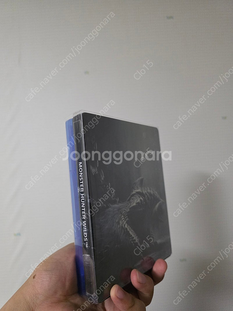 플스 ps5 몬스터헌터 와일즈 스틸북 팝니다(코드 미사용)--1