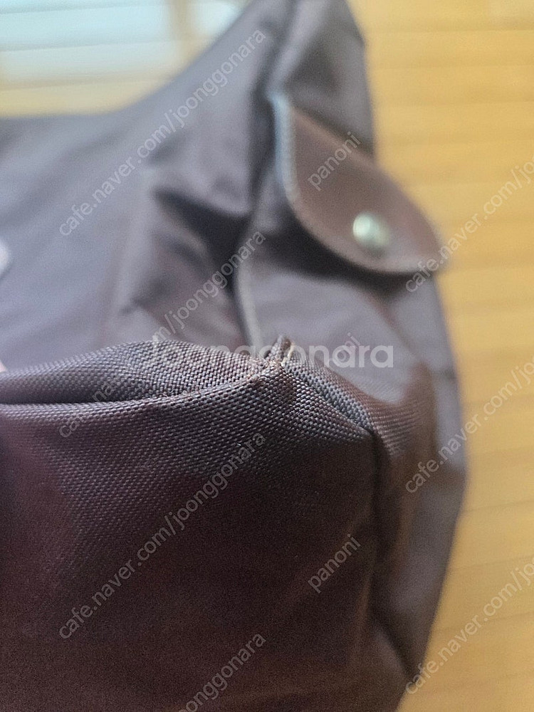 롱샴 호보백 브라운 택포--4