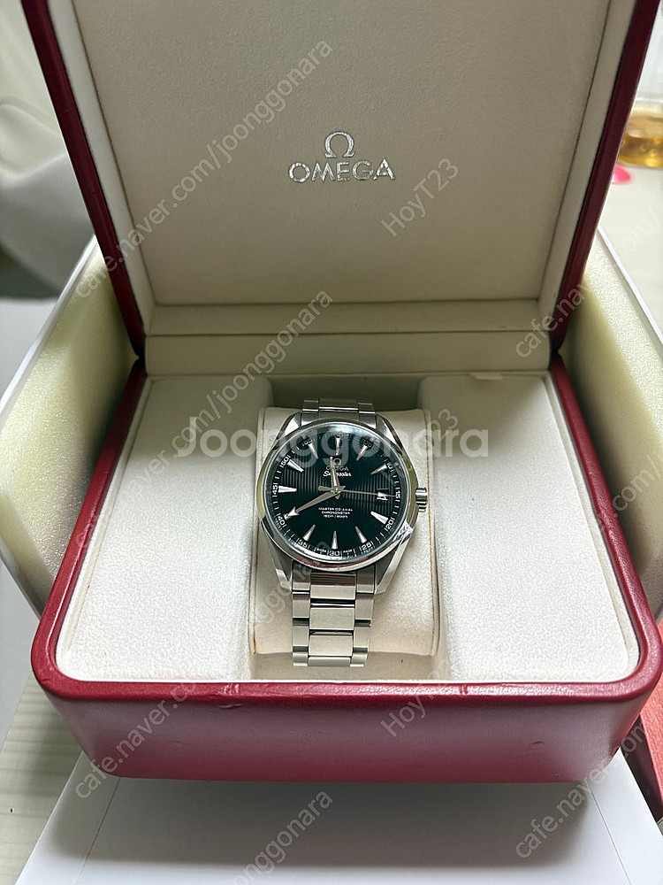 오메가 아쿠아테라 41mm 오토매틱 팝니다--0