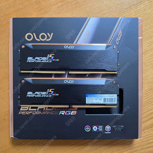 OLOy DDR5 RAM 64GB (2x32GB) 헤어라인 블레이드 RGB 6400 MHz CL32