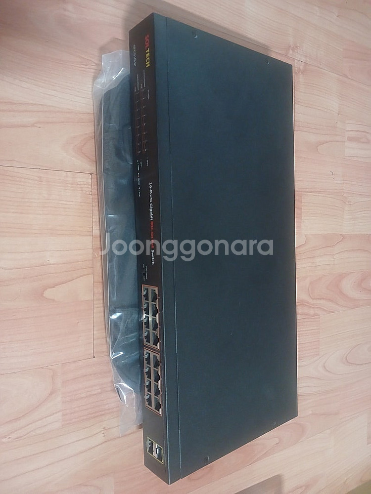 솔텍 SFC516HP 광 스위칭허브 PoE 16포트 1...--0