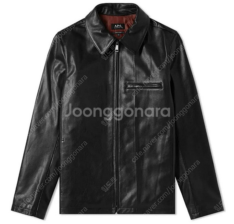 A.P.C 아페쎄 자켓 천연소가죽 리미티드 에디션 L사...--0
