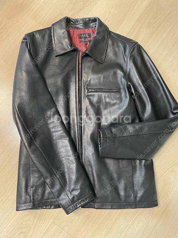 A.P.C 아페쎄 자켓 천연소가죽 리미티드 에디션 L사...--1