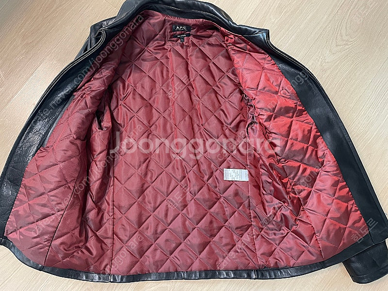 A.P.C 아페쎄 자켓 천연소가죽 리미티드 에디션 L사...--4