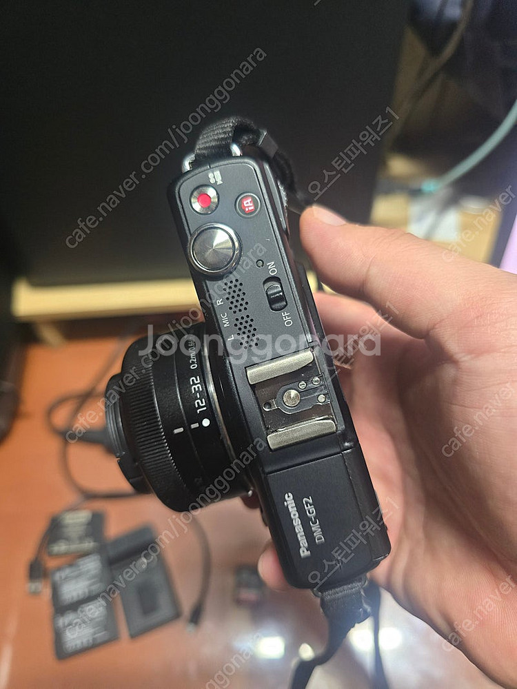 올림푸스 e-p3 화이트 바디, 루믹스 gf2 12-3...--6