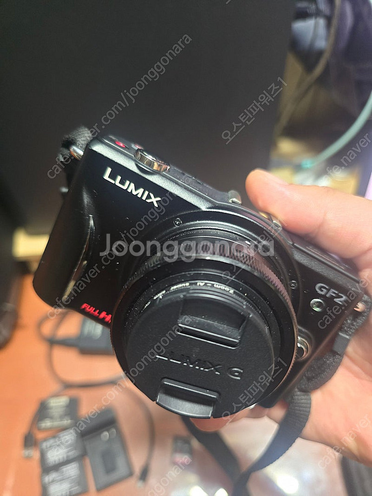 올림푸스 e-p3 화이트 바디, 루믹스 gf2 12-3...--7