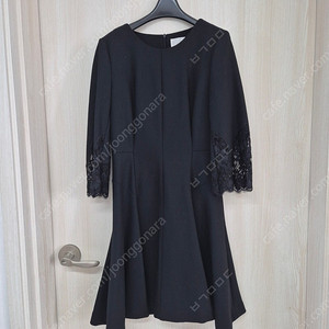 레니본 블랙원피스