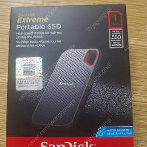 샌디스크 포터블 ssd 1tb