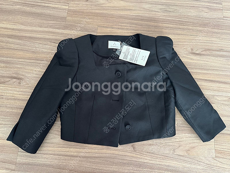 [새상품] sie 시에 리에 울 실크 크롭 재킷 18만--0